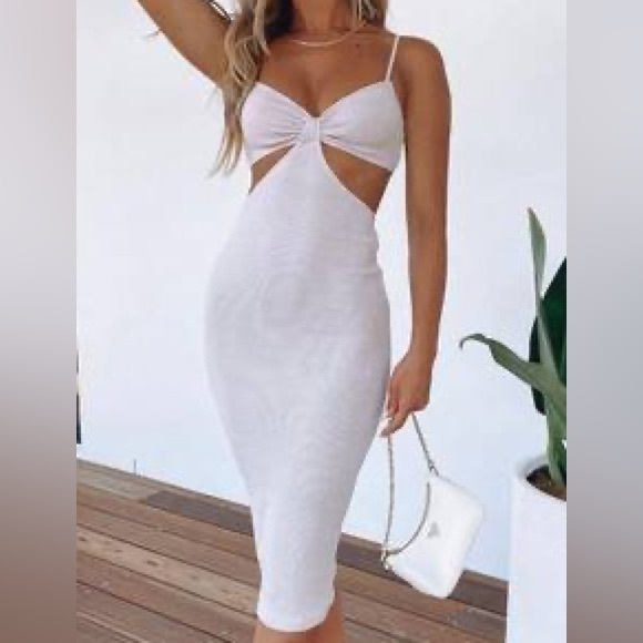 White Fox Boutique Midi Dress - Picture 4 of 7